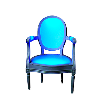 chaise lumineuse