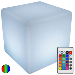 cube lumineux multi couleurs